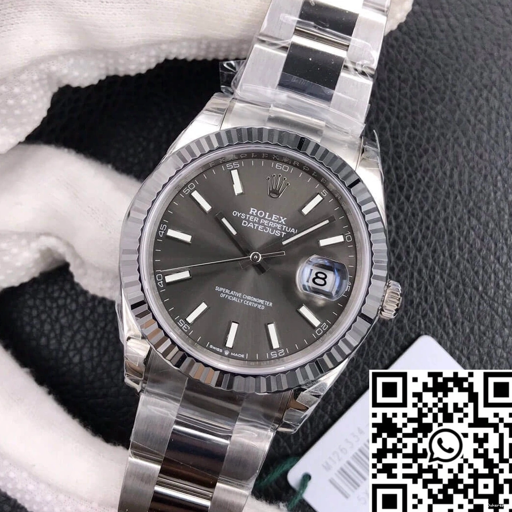 Dial M126334-0013 Rolex Factory Grey Datejust VS 0203